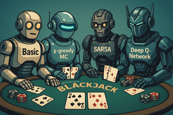 Blackjack RL project